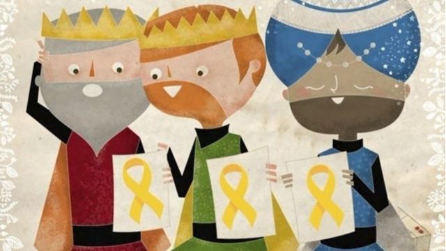 Piden recibir de amarillo a los Reyes Magos por los presos soberanistas