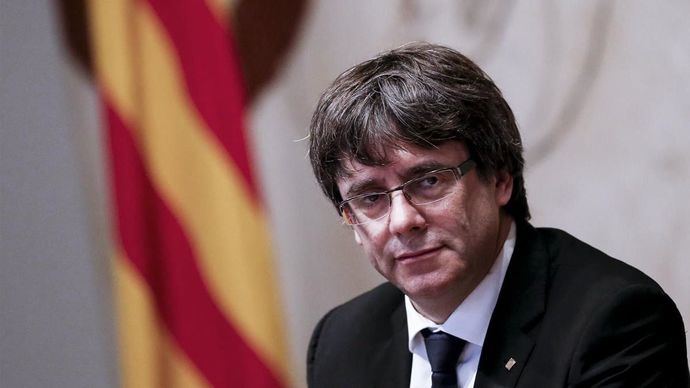 España pedirá la detención de Puigdemont si viaja de Bruselas a Dinamarca