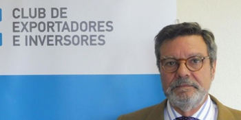 El presidente del Club de Exportadores, Antonio Bonet.