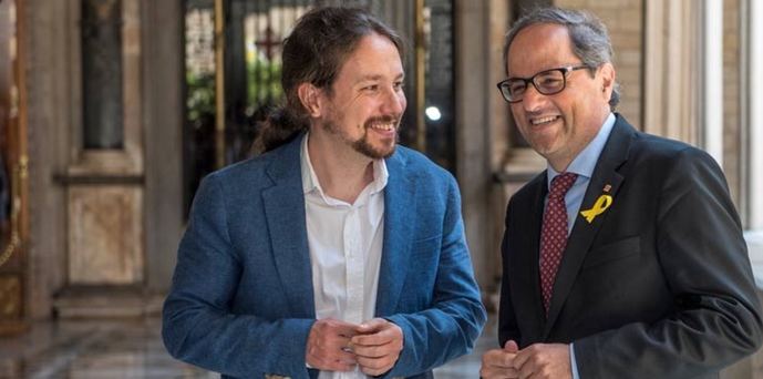 Iglesias, ministro sin cartera para Cataluña