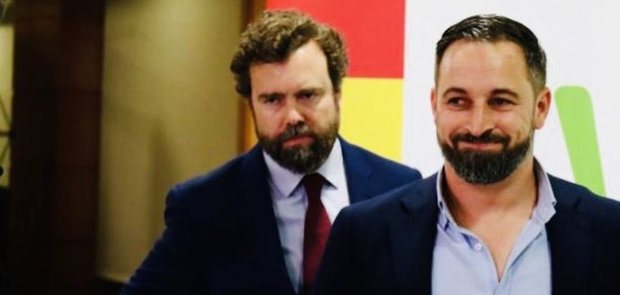 Santiago Abascal e Iván Espinosa de los Monteros.