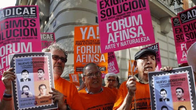 Once exdirectivos de Afinsa condenados con penas de hasta 12 años de cárcel