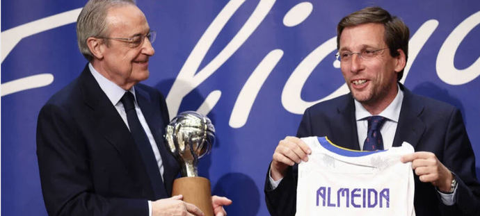 El bulevar de los sueños blancos que Almeida regala a Florentino