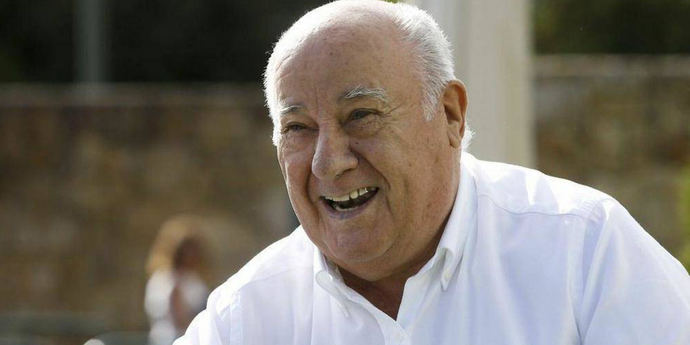 Amancio Ortega, el dueño de Zara e Inditex.