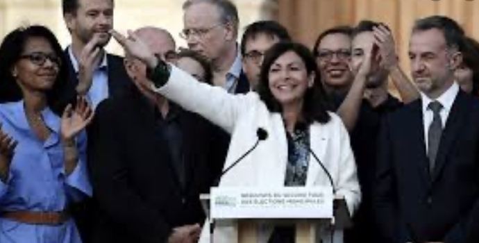 Ana Hidalgo, alcaldesa de París.