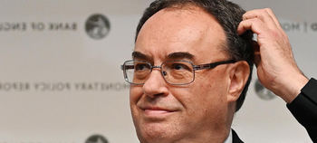 Andrew Bailey, gobernador del Banco de Inglaterra.