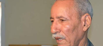 Brahim Galli, jefe del Frente Polisario.