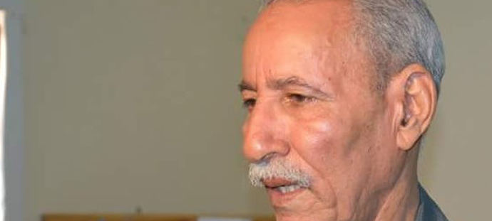 Brahim Galli, jefe del Frente Polisario.