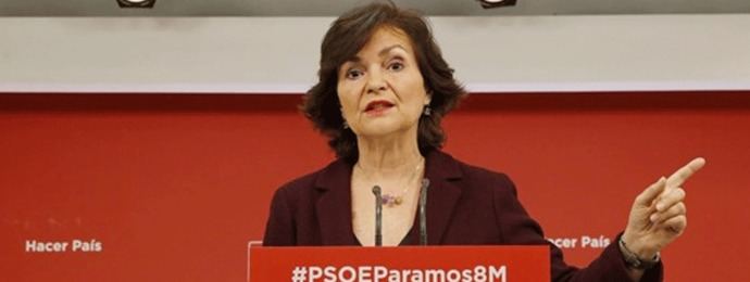 Carmen Calvo, la nueva Soraya Saenz de Santamaría de Pedro Sánchez