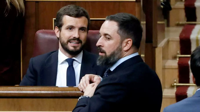 Casado y Abascal creen tener a Sánchez en un callejón sin salida