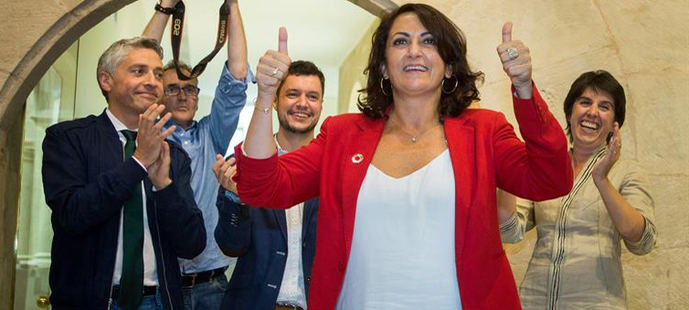 Concha Andreu, presidenta socialista de La Rioja.