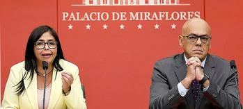 Delcy acepta las ordenes de Trump