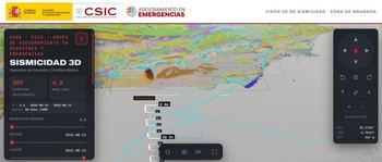 CSIC lanza visor para seguimiento de terremotos en Granada
