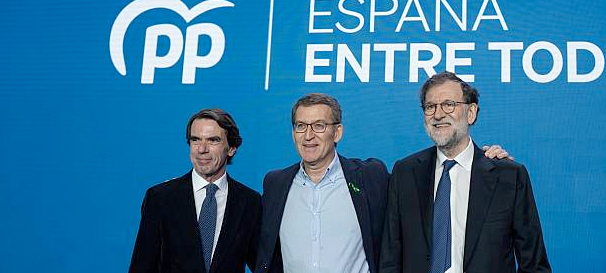 Las cuentas de Feijóo tras unir a Rajoy y Aznar