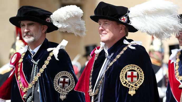 Felipe VI y Guillermo de Holanda