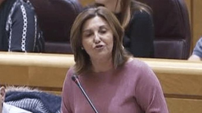 Pilar Garrido sustituye a Espinar como portavoz de Unidos Podemos en el Senado