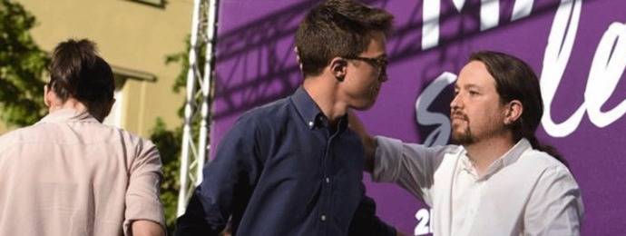 Iglesias y Errejón, el reencuentro