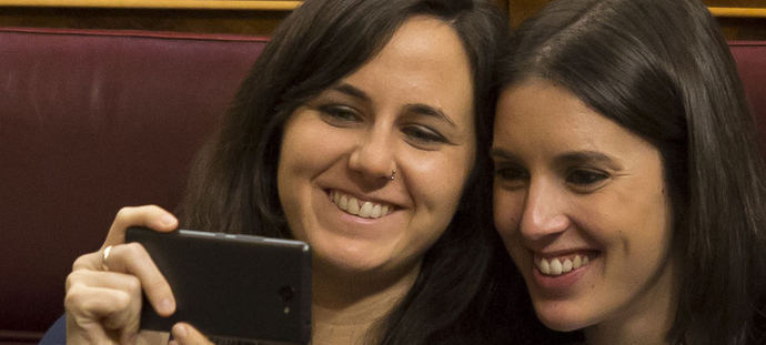 Ione Belarra e Irene Montero.