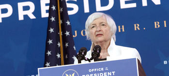 Janet Yellen, secretaria del Tesoro.