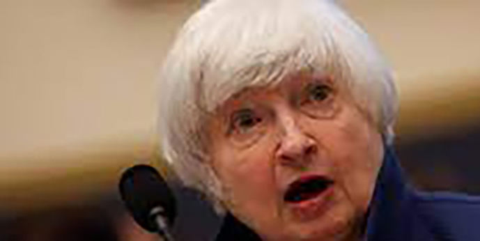 Janet Yellen, secretaria del Tesoro norteamericano.