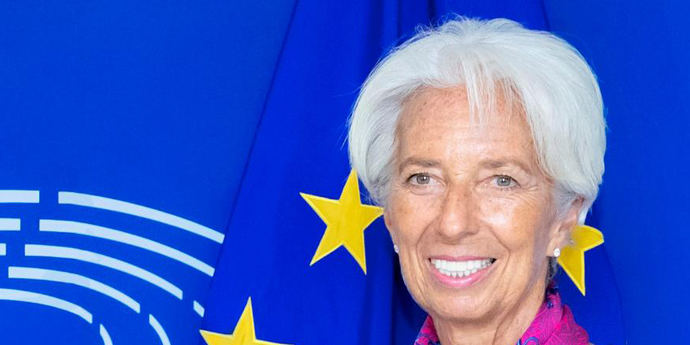 Christine Lagarde, directora del Banco Central Europeo.