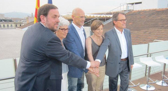 Mas y Junqueras harán la "desconexión" con España a partir del 28-S