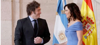 Abascal con Meloni y Ayuso con Milei dejan fuera a Feijóo