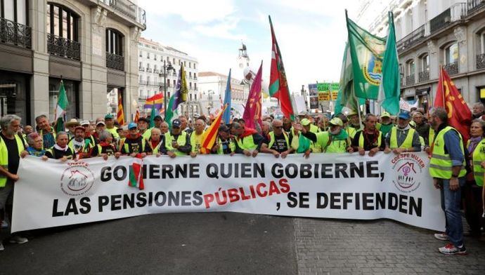 Los pensionistas reclaman una auditoria de la Seguridad Social