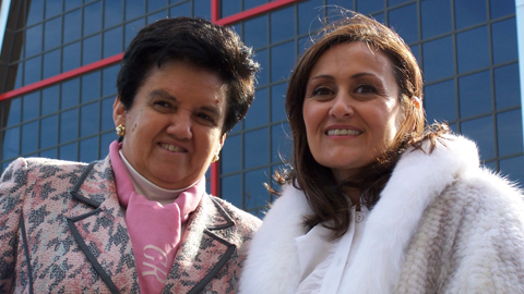 Pilar Gómez Acebo y Carmen M. García, fundadoras de la Fundación Woman's Week.