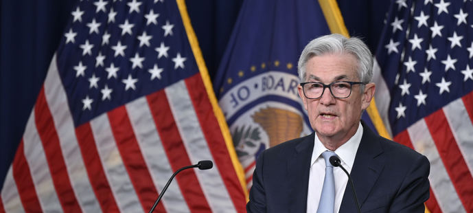 Jerome Powell, presidente de la Reserva Federal norteamericana.