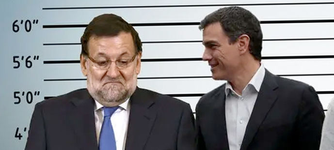 Rajoy aguantó 6 años la corrupción y Sánchez puede hacer lo mismo
