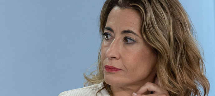 La ministra de Transportes, Raquel Sánchez.