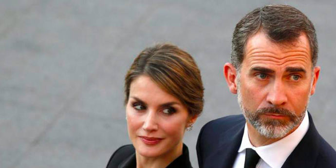 La reina Letizia y el rey Felipe VI: