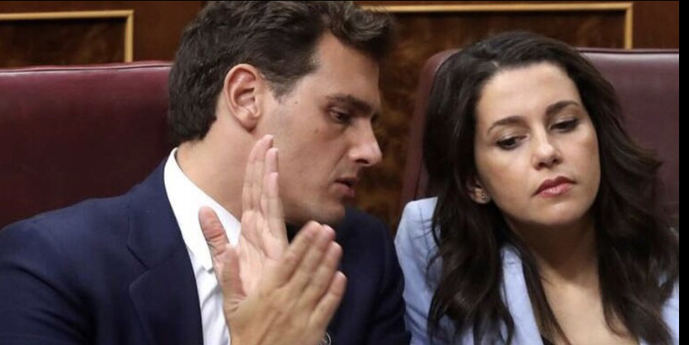 Albert Rivera e Inés Arrimadas en el Congreso, Foto de archivo.