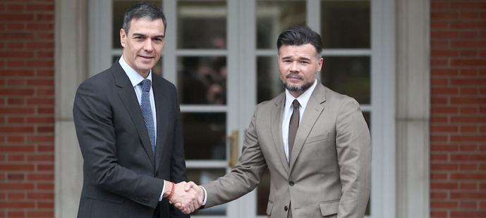 Rufián se ofrece como sustituto de Iglesias para dirigir la izquierda