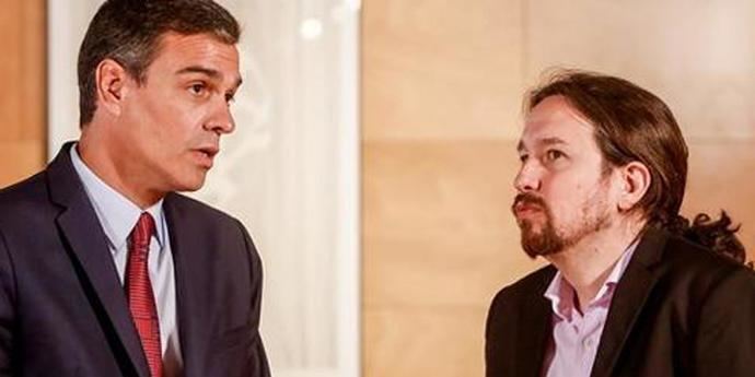 Iglesias quería irse y Sánchez que se fuera, los dos se quedan contentos