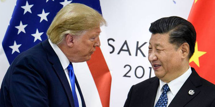 Donald Trump y Xi Jinping.